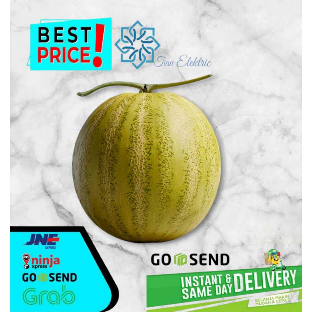 

Melon Hijau Isi 3Kg (Sameday & Instant) Only