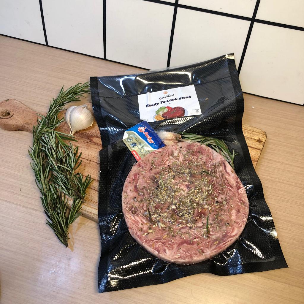 

Steak Ready to Cook Australian Premium Meltique 200 gram (sirloin / tenderloin / rib eye) SIAP MASAK