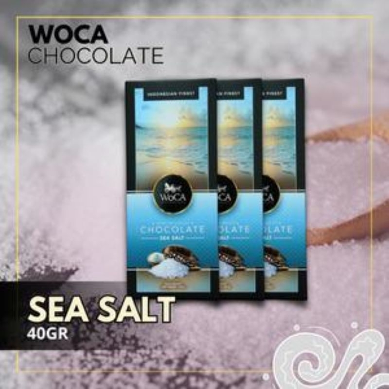 

woca chocolate sea salt 40gr