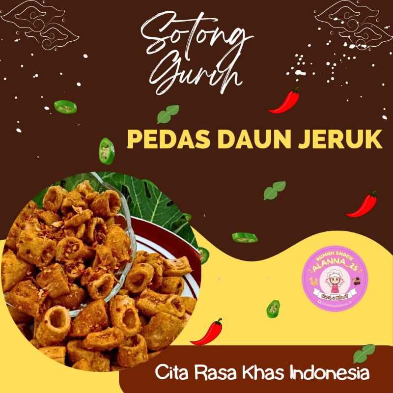 

SEBRING SOTONG GORENG PEDAS DAUN JERUK BUMBU MELIMPAH DAN GURIH 250gram
