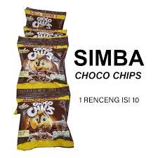 

SIMBA CHOCO CHIPS 6G/ COCO CRUNCH SIMBA 500/ 1 renceng 10pack @6g