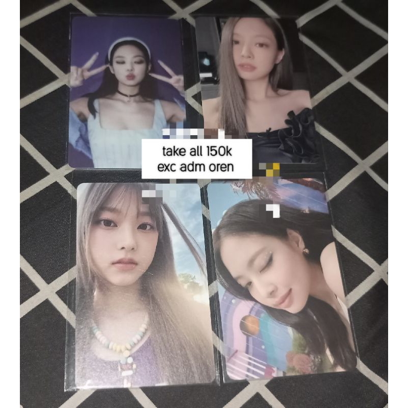 [take all] pc jennie wink jennie the album pc haerin cimol