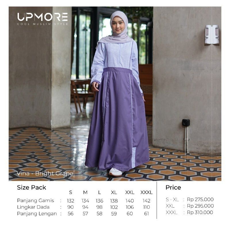 TERMURAH GAMIS DEWASA UPMORE//VINA