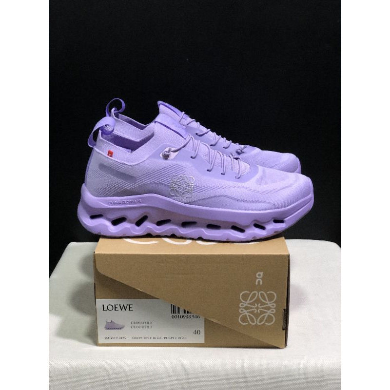 sepatu on cloud loewe purple