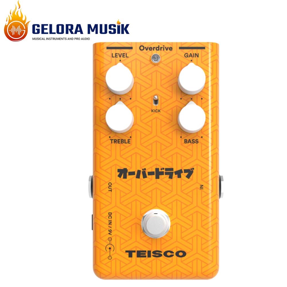 Efek Gitar Pedal Teisco Overdrive