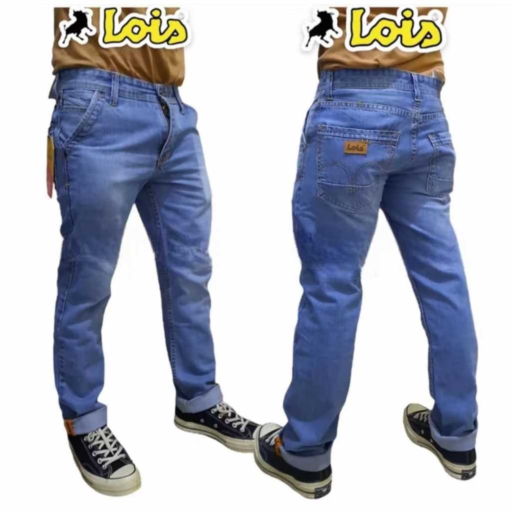 Celana Panjang Jeans Lois Pria-Celana Jeans LOIS Panjang Pria Fashion