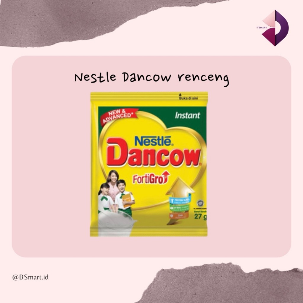 

Dancow Fortigo Sachet 1 renceng isi 10