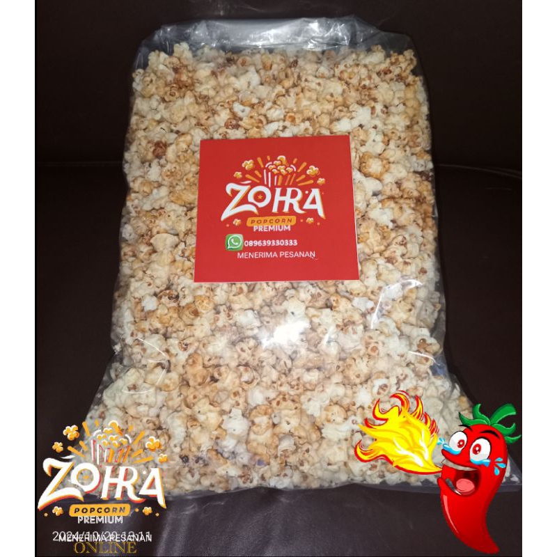 

popcorn 420g pedas manis asin