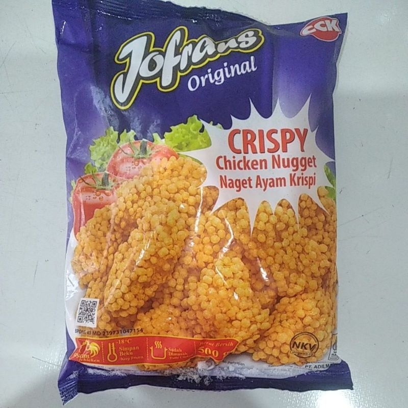 Jofrans crispy chicken nugget 500gr