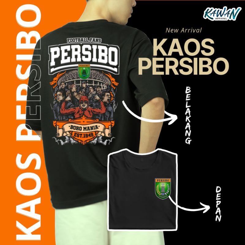 Kaos Persibo / Kaos Persibo Bojonegoro / Kaos Custom