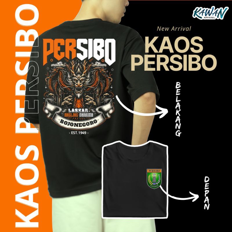 Kaos Persibo / Kaos Persibo Bojonegoro / Kaos Custom