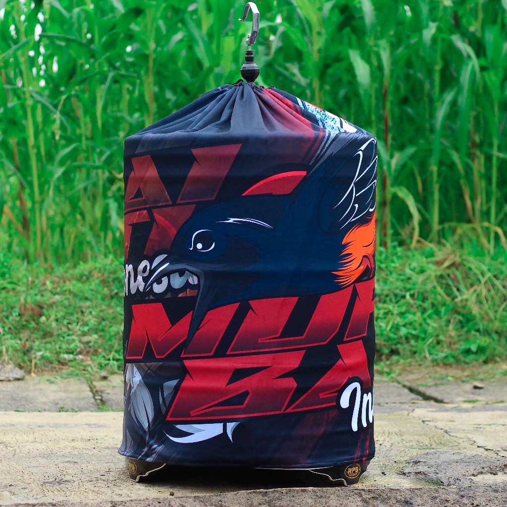 KRODONG PRINTING SANGKAR MURAI BATU NO 2 MOTIF MURAI BATU INDONESIA DOUBLE LAYER