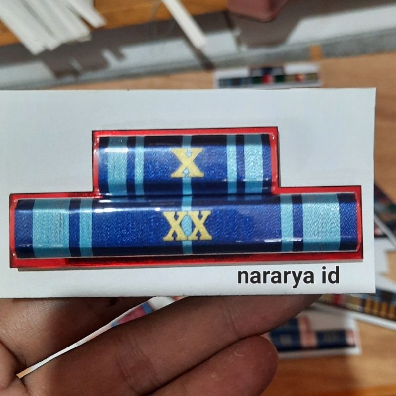 Satyalancana PNS: Karya Satya 10 dan 20 Tahun / Pita Tanda Jasa PDH Satya Lencana ASN