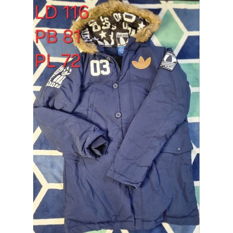 jaket bulu angsa adidas LE