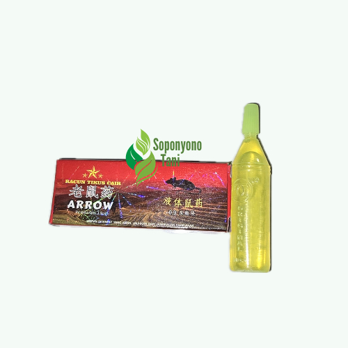 Arrow Obat Pembasmi / Racun Tikus Cair Dosis Super Tinggi Asli Kemasan Pabrik
