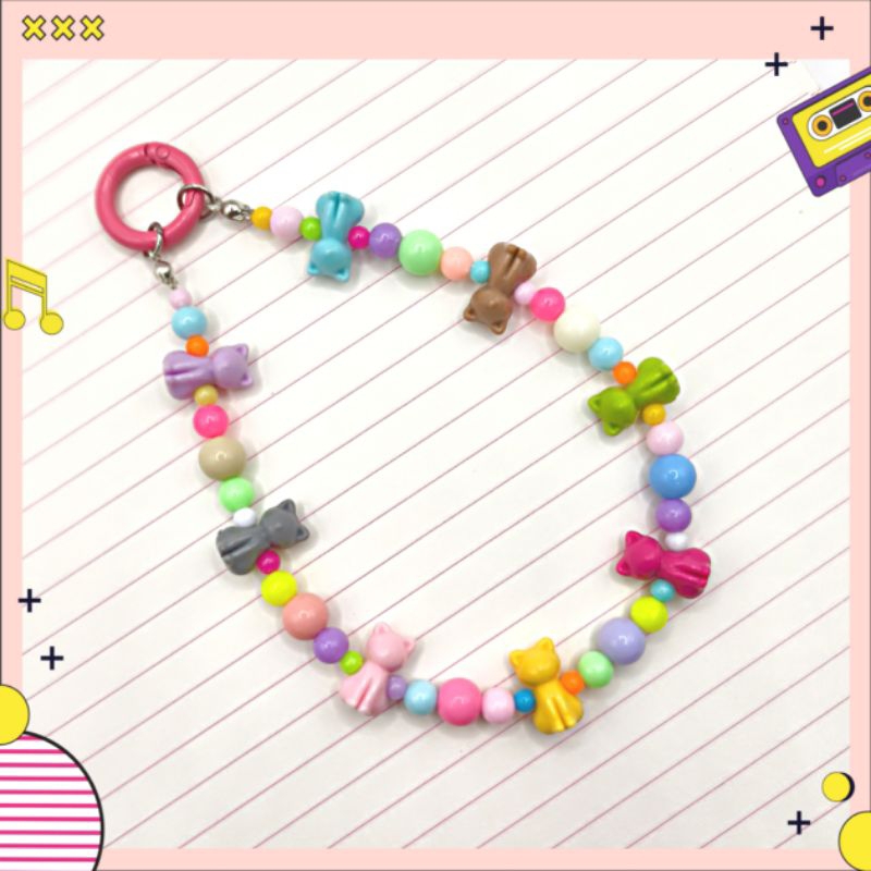 Tali Handphone Anak / Gantungan Handphone Cat