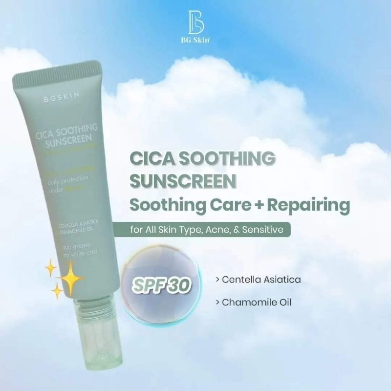 sunscreen cica sooting bgskin/ suncare cica bgskin