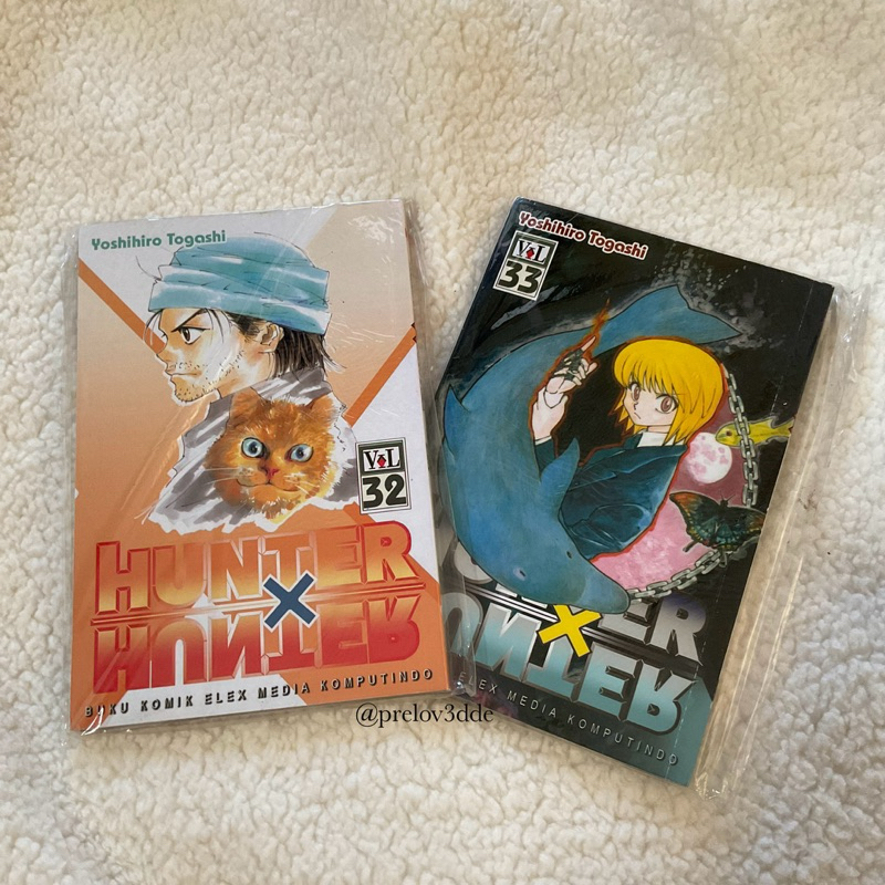 [PRELOVED] Komik Hunter x Hunter Vol. 33&32 Bahasa Indonesia
