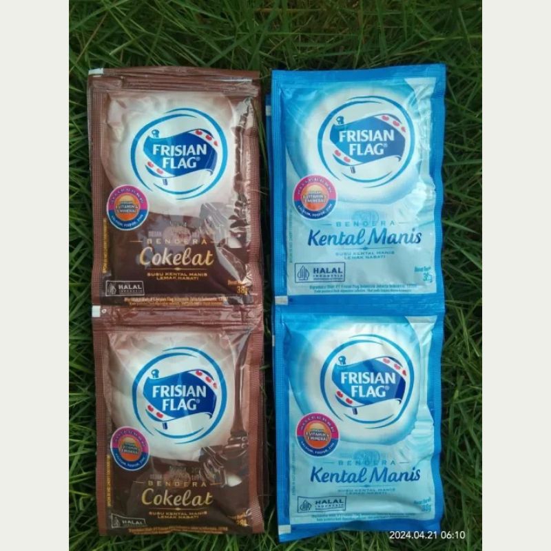 

Susu Bender Frisian Flag Enceng isi 6 pcs/susu bendera manis