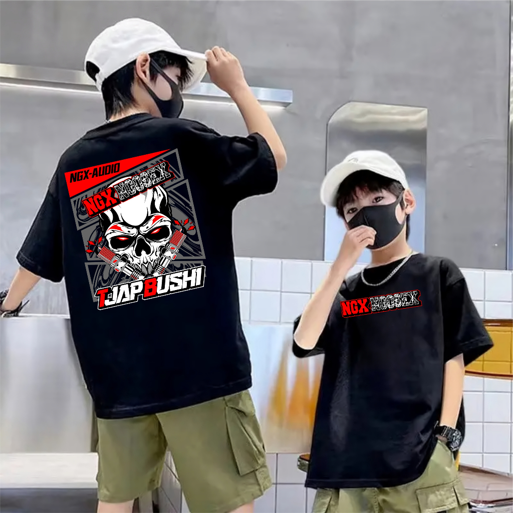 Kaos Anak NGX NGOSEK Tjap Busi 2024 Baju NGX Nanda Audio Terbaru
