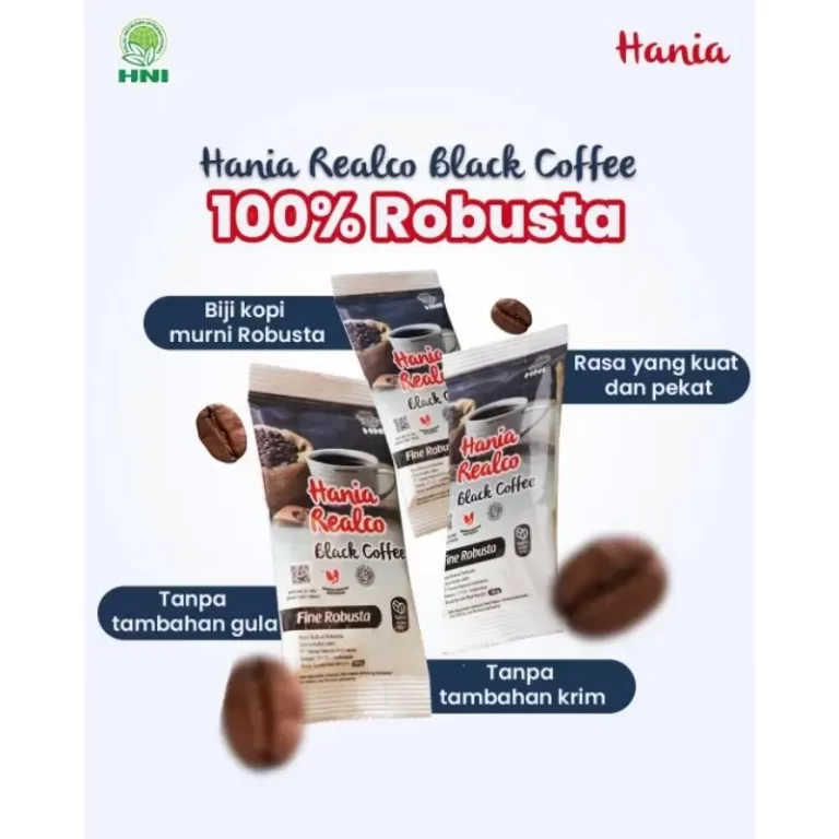 

HANIA REALCO COFF FINE KOPI ROBUSTA ECERAN @1 Sachet