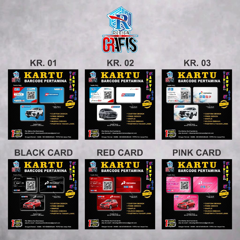 

CETAK KARTU MY PERTAMINA BAHAN PVC