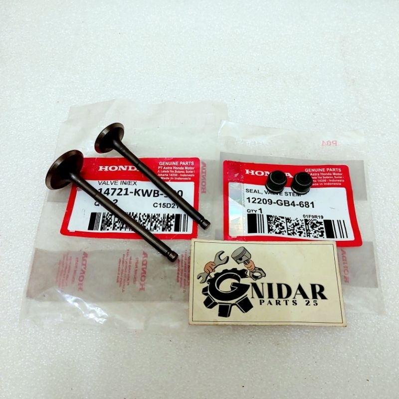 Klep Set + Sil Klep Blade 110 lama Revo Absolute Revo Fit 110 Lama