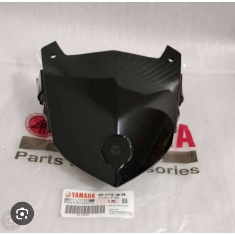 dek cover kaper sambungan body lampu belakang carbon kevlar ori yamaha bison byson karbu 45p