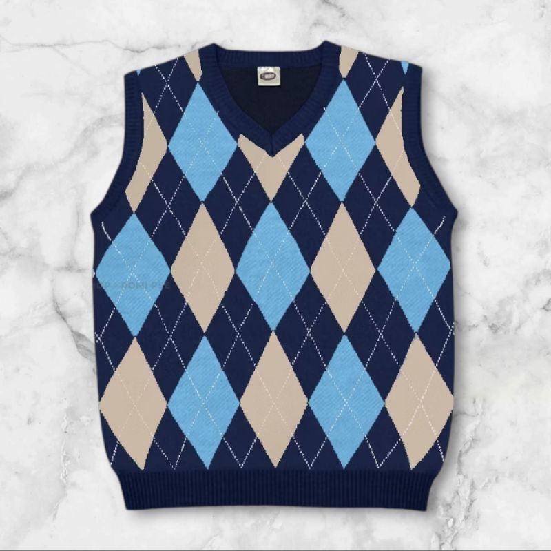 Vest Rompi Rajut Pria Wanita / Outwear Rompi Rajut Sheadow Allsize