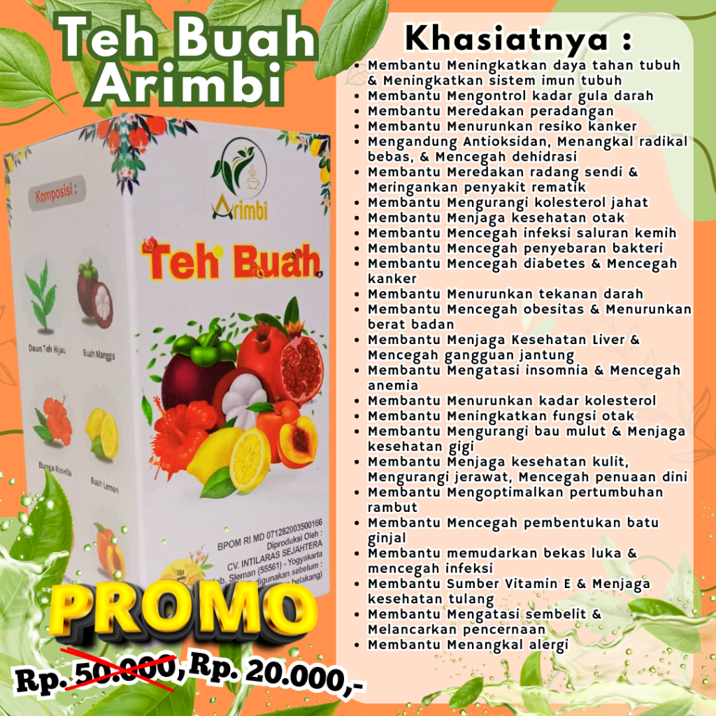 

Teh Buah Arimbi, Teh Arimbi, Teh Buah, Teh Buah Lengkap, Teh Buah Herbal, Teh Herbal Kesehatan, Teh Buah Herbal Kesehatan, Teh Buah Arimbi Herbal Kesehatan, Teh Buah Untuk Membantu Meningkatkan daya tahan tubuh,Teh Buah Untuk Membantu Mengontrol kadar gu