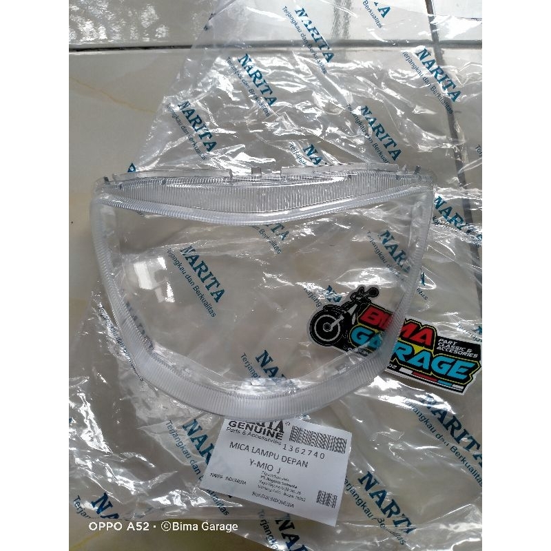 mika kaca lampu depan mio j mio gt
