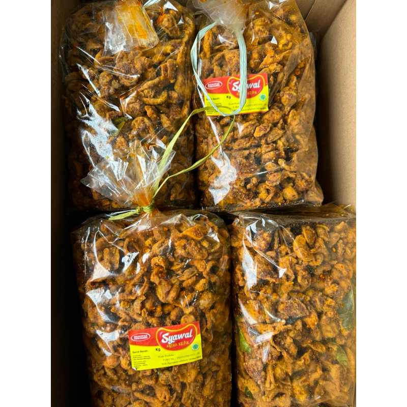 

Kulit Ayam Pedas Syawal 1KG