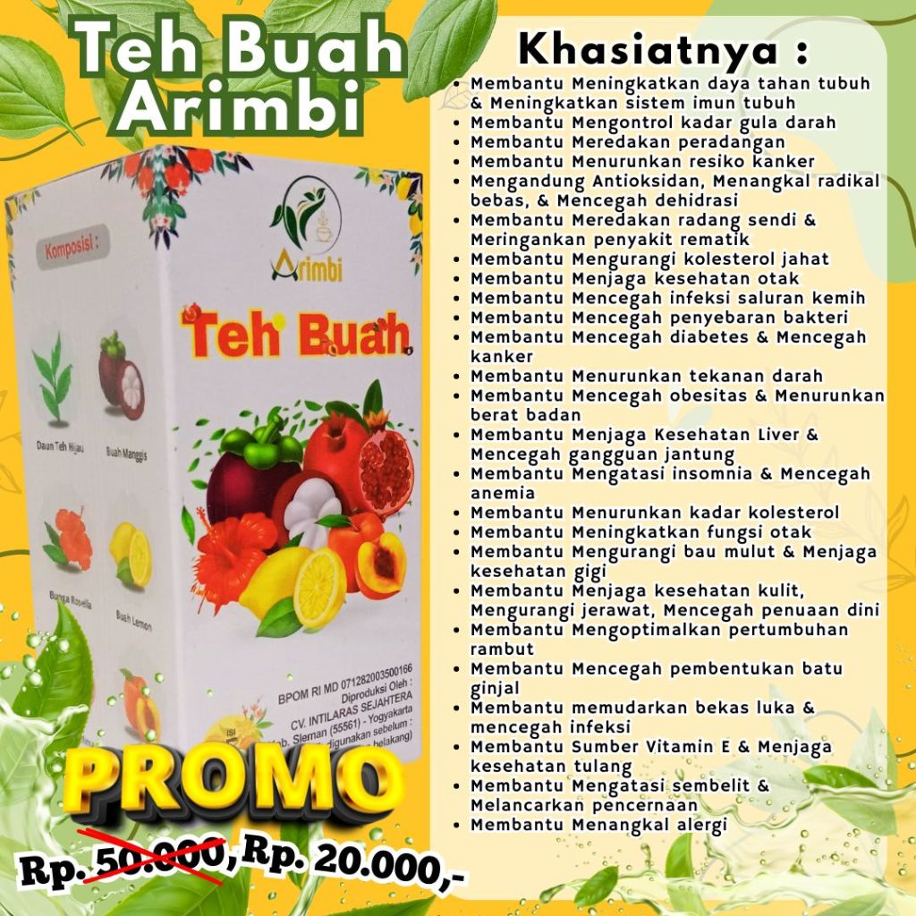 

Teh Buah Arimbi, Teh Arimbi, Teh Buah, Teh Buah Lengkap, Teh Buah Herbal, Teh Herbal Kesehatan, Teh Buah Herbal Kesehatan, Teh Buah Arimbi Herbal Kesehatan, Teh Buah Untuk Membantu Meningkatkan daya tahan tubuh,Teh Buah Untuk Membantu Mengontrol kadar gu