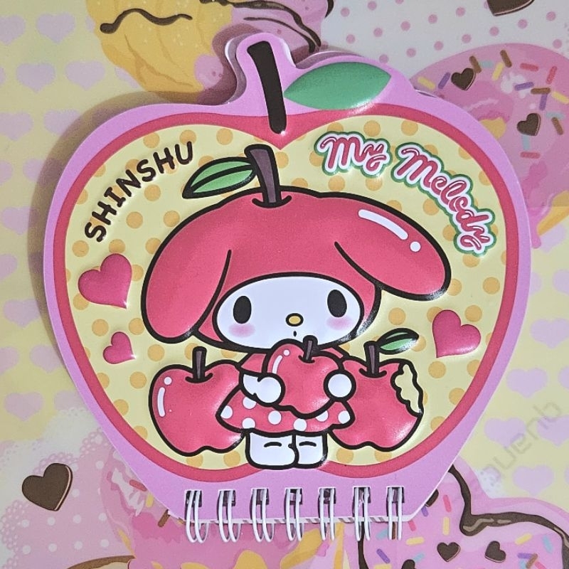 

[RARE] Sanrio My Melody apple memo