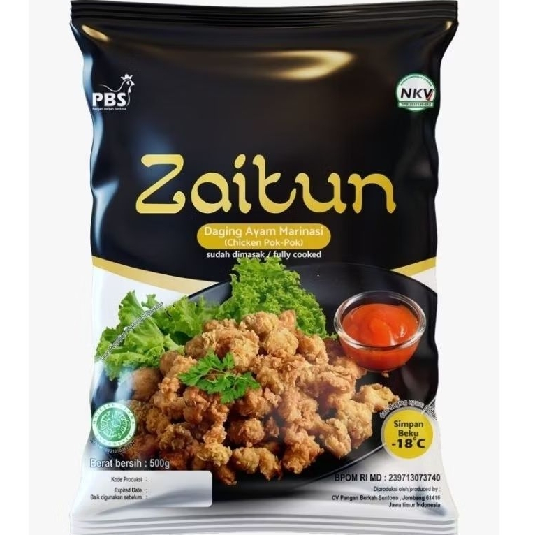 

Zaitun Chicken Pok Pok 500gr