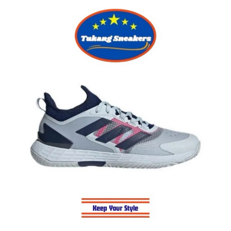 Sepatu Tenis Pria Adidas Ubersonic 4.1 Blue ADIID8565