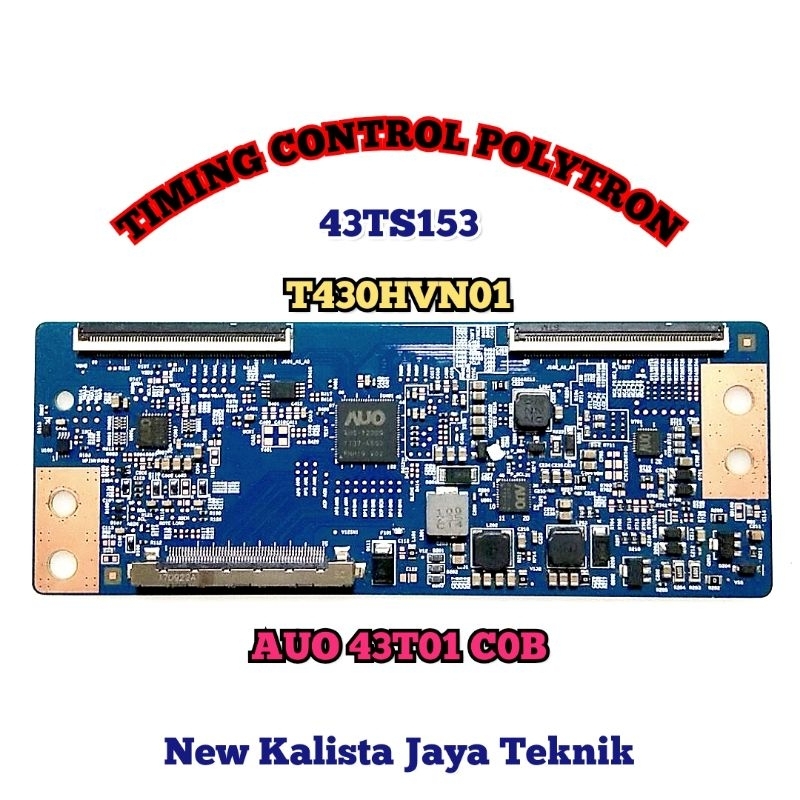 TCON TV POLYTRON PLD 43TS153U ORIGINAL AUO T430HVN01 TCON 43TS153 TIKON TV PLD43TS153U TCON POLYTRON