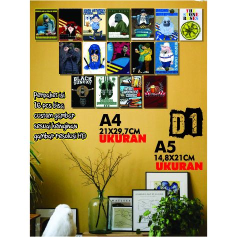 POSTER CASUAL HOOLIGAN ULTRAS FOOTBALL FANS BISA CUSTOM GAMBAR SESUAI KEINGINAN