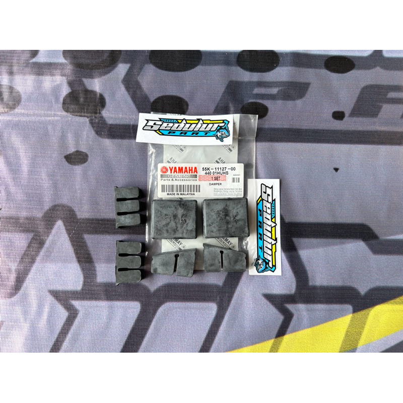 karet peredam head yamaha rxz mile rxz catalyzer rx z new old RXZ RZR original ygp