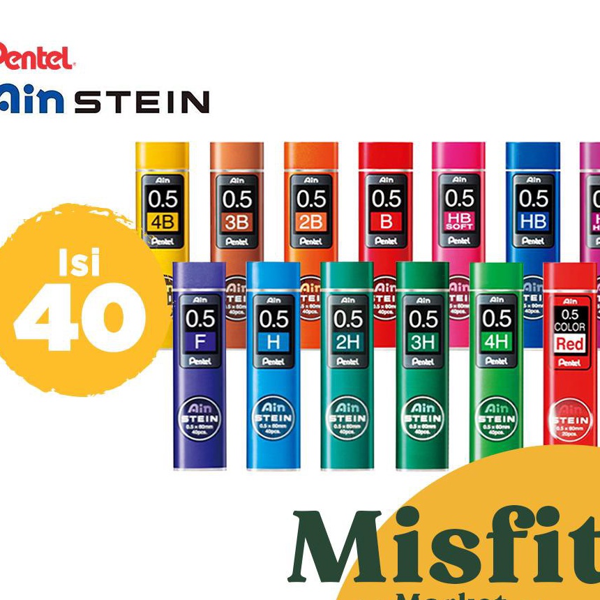 

FG2 Pentel Ain Stein Mechanical Pencil Lead Refill 5 mm