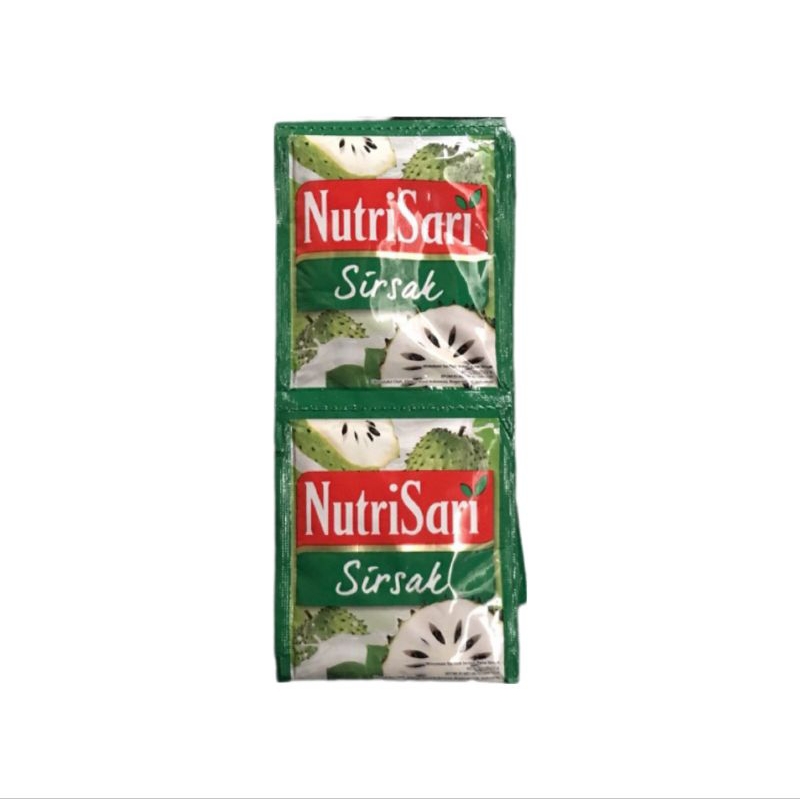 

NutriSari Sirsak Powder - Minuman Serbuk Instan (1 Renceng/10 Sachet)