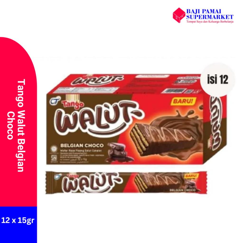 

Tango Walut Belgian Choco isi 12 @15 gr