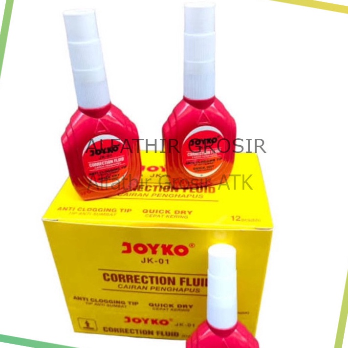 

KP8 Tip Ex Cair JOYKO JK1 ISI 12 PCSPACK