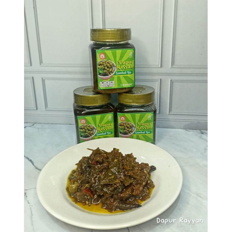 

Sambel ijo / sambal hijau / sambel kameumeut/ sambel ijo daun jeruk/ sambel hejo