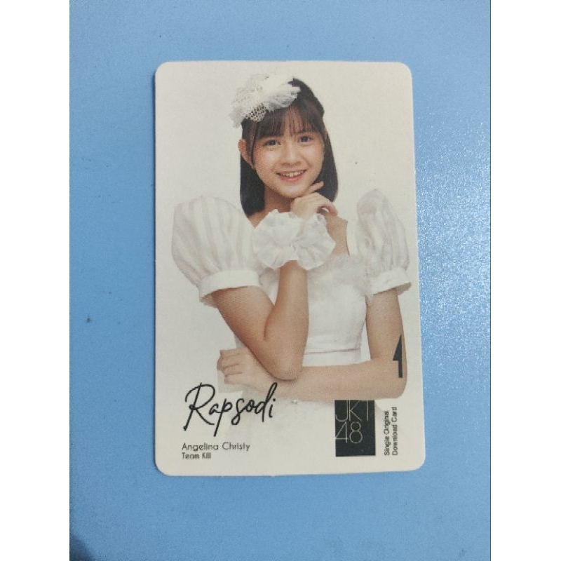 photocard christy rapsodi jkt48
