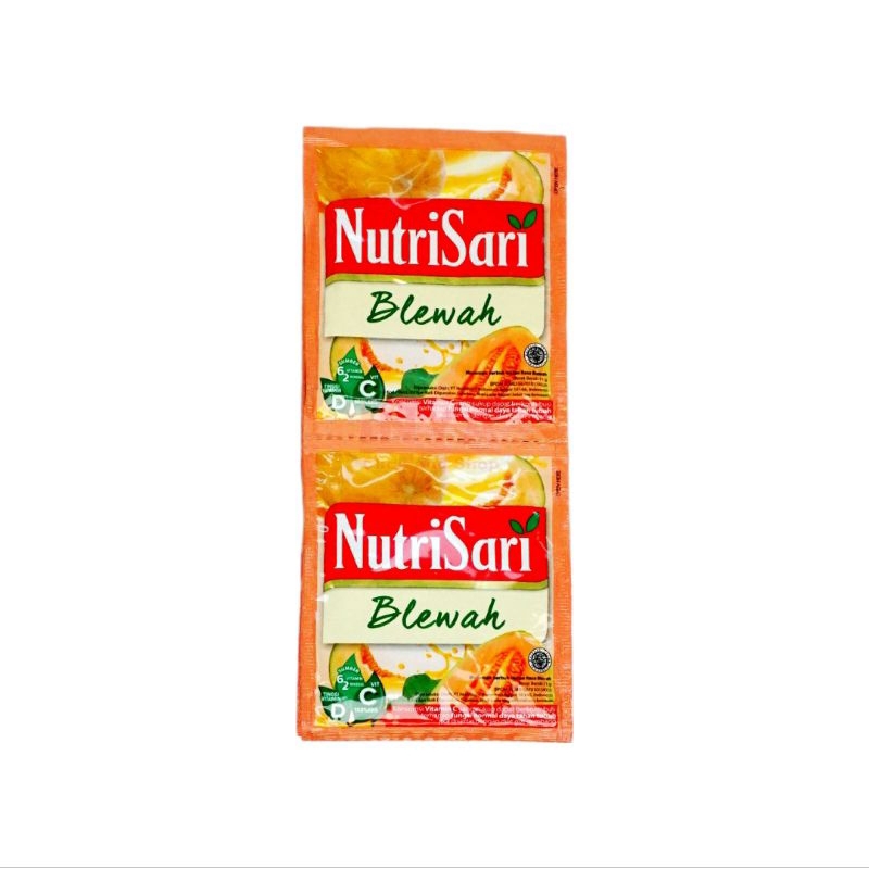 

NutriSari Blewah Powder - Minuman Serbuk Instan (1 Renceng/10 Sachet)