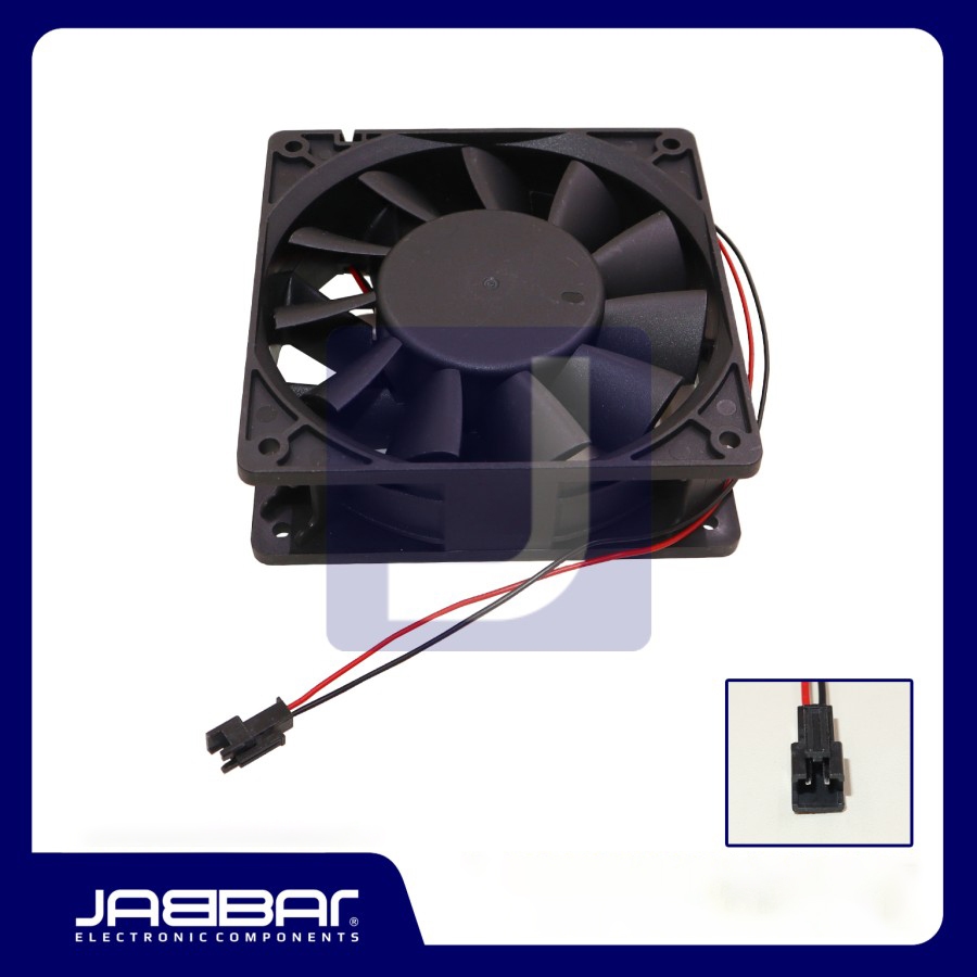 AS12024HB389100 DC24V 2.10A FAN (2 CABLE - 12x12x3.7cm)