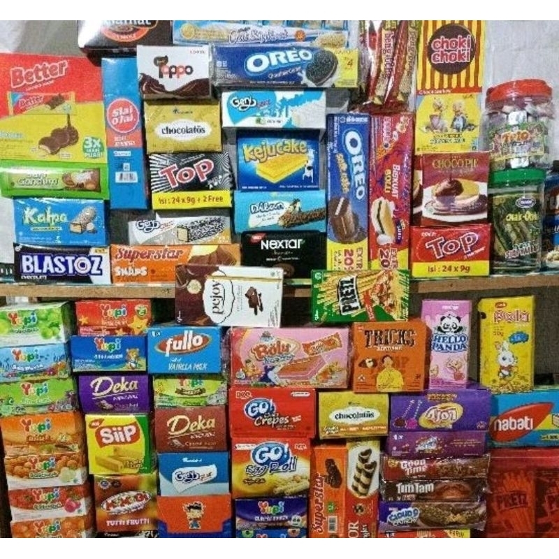 

SNACK MULAI 1000AN | MURAH | MERIAH | DIKIRIM RANDOM | ECER