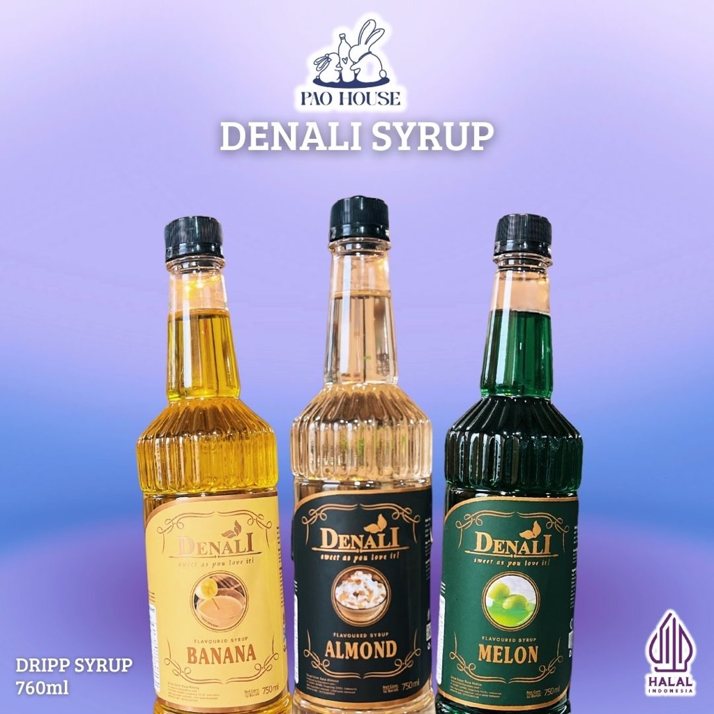

Pao House - Denali Syrup Perasa Minuman | Sirup untuk Kopi Coffee House Restoran