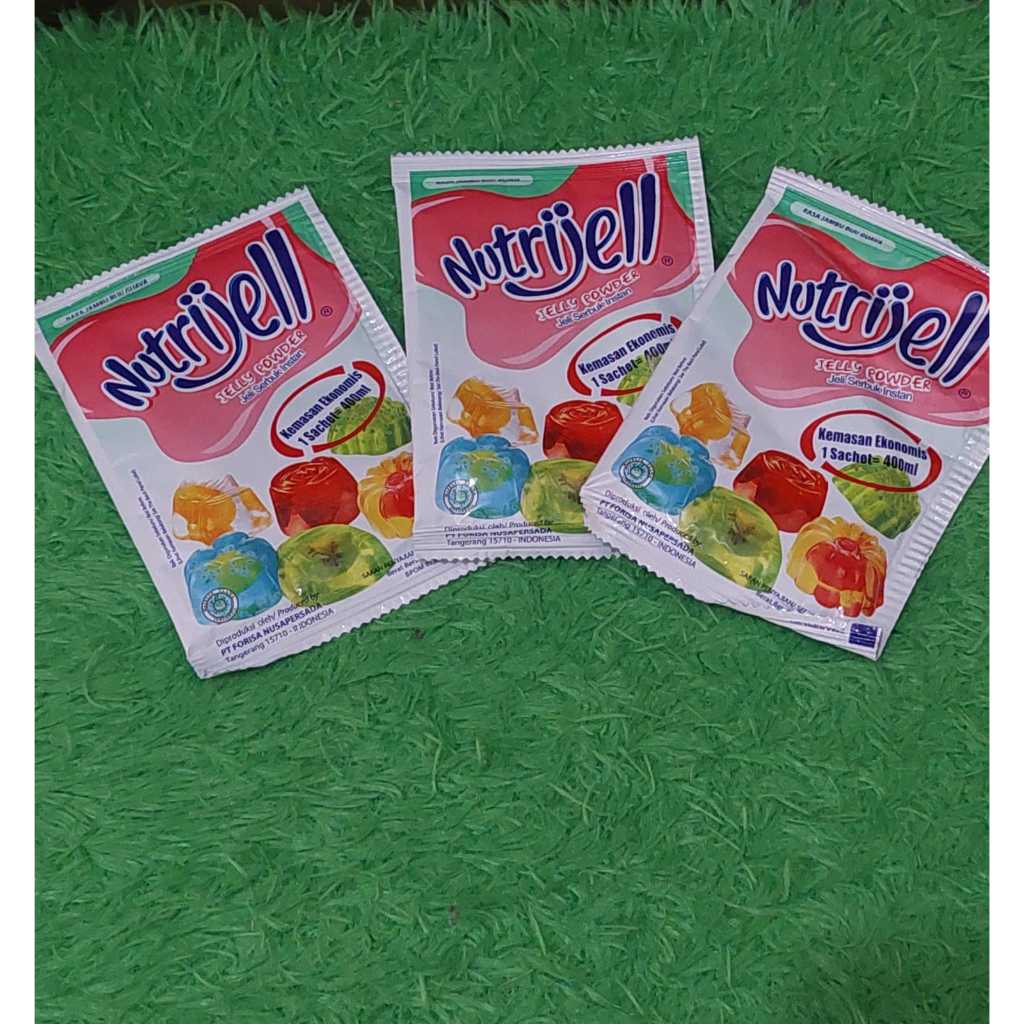 

Termurah! Nutrijell Sachet 10gr varian jambu biji